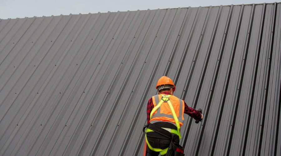 Professional metal roof installation services in Fordville, ND